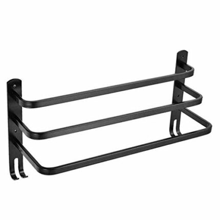 RSOCHS Stainless Steel Towel Rack - Bathroom Towel Rack Towel Space Aluminum (40cm,50cm,60cm) (Size : 50cm)
