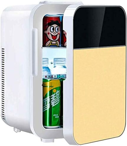 SXxingkong Mini Fridge Cooler ，20L Travel Refrigerator Dual-purpose Cold Hot Intelligent Digital Display Suitable For Refrigeration Heat Preserva