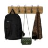 WRIGHTMART Rustic Wooden Coat Rack, Wall Mounted 5 Hook, Home Wall Décor, for Entryway, Kitchen, Bedroom, Bathroom, Hat, Towel, Backpack Hanger,