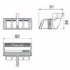 Wirquin 30723382 Slim + Membrane with Removable Hair Filter for Shower Waste