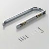 Aothpher 30cm Wall Mounted Brass Bathroom Towel Bars,Polished Chrome Finished Lavatory Towel Rack