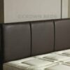 CROWNBEDSUK QUALITY FAUX LEATHER ALTON HEADBOARD IN 2ft6,3ft,4ft,4ft6,5ft,6ft NEW!!!!! (6FT SUPER KINGSIZE, BLUE)