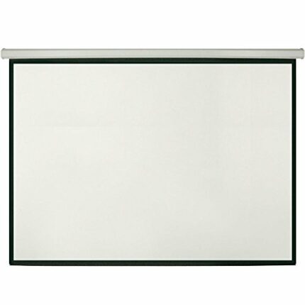 Loops 72" Manual Pull Down Projector Screen 4:3 - Wall/Ceiling Mount - Home Movie Cinema