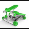 TWDYC Health Fitness Mini Stepper with Band Household Gym Hydraulic Mute Stepper Multi-Function Pedal Indoor Sports Stepper Legs Green 33 * 32 *