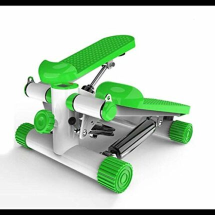 TWDYC Health Fitness Mini Stepper with Band Household Gym Hydraulic Mute Stepper Multi-Function Pedal Indoor Sports Stepper Legs Green 33 * 32 *