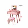 BVDSG Nordic Dressing Table Bedroom Economy Type Simple Floating Window Small Apartment Multi-functional Makeup