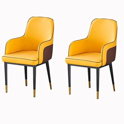 dining chair Kitchen Dining Room Furniture Chairs Dining Chairs Set Of 2 Living Room Armchair Modern High Back Padded Soft Seat Dining Chairs Wat