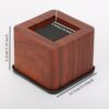 uyoyous Bed Risers 3 Inch Square Heavy Duty Furniture Risers Support Up to 2200lbs Elephant Feet for Lift Couch Bed Sofa Chair Table, Wood Color,