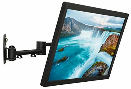 Mount-It! TV Wall Mount Bracket | Quick Release | Full Motion Swing Out Tilt Swivel | VESA 75 to 200 | 44 Pound Capacity | RV Outdoor Compatible