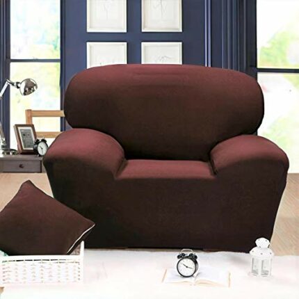 Home Comfort Sofa Cover 1 2 3 4 Seater Slip Cover Sofa Couch Anti-Slip Soft Stretch Elastic Furniture Spandex Fit Fabric Sofa Protector Washable