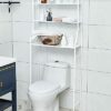 Chunful 3 Tier Over The Toilet Storage 3 Shelf Bathroom Organizer Over Toilet 63 x 27 x 10 Inches Over The Toilet Shelf Stable Freestanding Multi