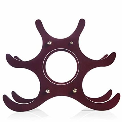 MGWYE Wrought Iron Single Bottle Wine Rack Wine Rack Decoration Creative Display Rack Wine Bottle Rack Home European Wine Rack