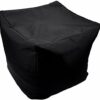 Artistic Fashionista* New Waterproof Square Cube Bean Bag Indoor Outdoor Garden Footstool Rest Seat Pouffe Ottoman Beanbag 40x40x40 cm (Purple)