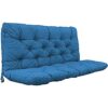 Ambientehome Set of 1 Bench Cushions - 120 x 98 x 8 cm - Red