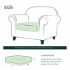 CHUN YI Stretch Sofa Seat Cushion Cover, Fitted Sofa Couch Cushion Covers Furniture Protector, Replacement for Individual Cushion Checks Jacquard