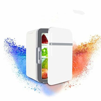 KJHD Freestanding Under Counter Fridge and Chill Compartment,One Bottle Shelf and Egg Rack, White