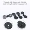 10pcs Shade Cloth Plastic Clips, Net Clips for Greenhouse Film Sunshade Net Anti Bird, Plastic Shade Cloth Clips Heavy Duty for Canopy Outdoor Ga