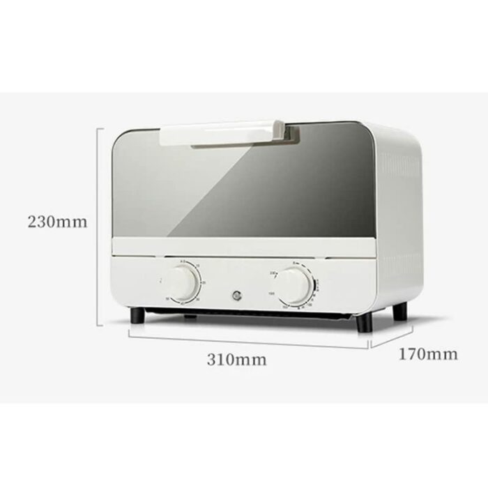 KKYKP 10L Mini 220V Home Oven Baking Tool For Cake Chicken Wings Smart Temperature Control (Color : Pink, Size : 23 * 31cm)