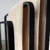 Bath Towel Hanger with 3 Bars - Tower - Black