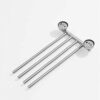 Bathroom, Wall Mounted Towel Rack Stainless Steel Bath Rack Swivel Towel Rail Holder with 2 Swivel Bars, Swing Towel Holder for Kitchen, Bathroom