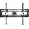 MOOL Slim Wall Bracket LCD, LED & Plasma TV. Super-Strength Load Capacity up to 60KG, 15 Degree Tilt Mechanism up/Down, Max VESA 600x500, Steel,