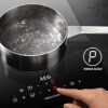 AEG ILB64334CB Built-In Induction Hob, 3000 Series, 60cm, Black, Glass Top, 4 Zone Heating Elements, Touch Control with LED Display, 3000W