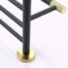 bathroom towel rack, Towel Bar 304 Stainless Steel and Brass Towel Rails Heavy Duty Towel Holder Wall Mounted Towel Storage Rack for Bathroom, Ki