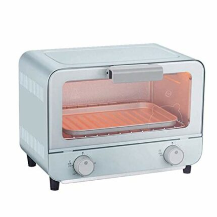 QUIM Personal 9L Mini Countertop Timer Toaster Oven, Broil, Toast