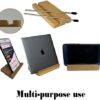 Non-Slip Vinyl Record Storage Holder,Album Display Stand Record Organizer, Phone holder, tablet holder - Display Your Singles and LPs in This Mod