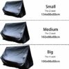 WCH Outdoor Patio Bench Covers Waterproof 2/3/4 Seater Garden Bench Protector Cover for Bench Sofa Loveseat Furniture