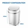 Washing Machines Portable Singlecylinder Washing Machine |Compact Clothes Washer|Camping Washing Machine(mini washing machine)