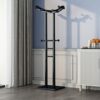 WALNUT Wooden Bedroom Clothes Standing Coat Rack Floor Laundry Entrance Hall Hanger Rack Foot Design Furniture (Color : D, Size : Light Grey)