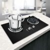 Wgwioo Gas Cooktop, 2 Burners Gas Hob, Black Tempered Glass Gas Cooktop, Built-In Gas Hob,liquefied gas