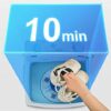 BCLGCF Mini Washing Machine, Household Small Lazy Deodorant Shoe Washing Machine, Non-Automatic Ultrasonic Shoe Washer, 6.5Kg Capacity, Ideal Min