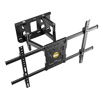 RICOO TV Bracket Tilt Swivel approx 40-65 Inch S7264 for LED LCD OLED Curved and Flatscreens Wall Mount Universal for VESA 300x200-600x400