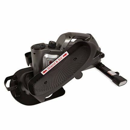 J-Fit jfit Under Desk & Stand Up Mini Elliptical/Stepper w/Adjustable Angle | The Ideal Fitness & Exercise Equipment for Home| Ideal for Men, Wom