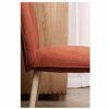 WALNUT Dining Chairs Kitchen Chairs Modern Dining Room Side Chairs with Fabric Cushion Seat Back, Mid Century Living Room Chairs