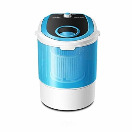 CHUNYU Portable Washing Machine Washer Machine with Wash and Spin Cycle Compartments,for Bedroom Living Room Balcony Bathroom (Color : White-styl