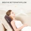 ALREMO HUANGXING - Neck and Back Massager, Shiatsu Electric Neck Massager 16 Nodes Deep Tissue Kneading Massage Pillow Full Body Massage for Musc