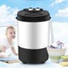 XIAOJUN Small Single Cylinder Single Barrel Semiautomatic Mini Power Washing Machine Double Pulsator Imitation Hand Wash