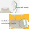 Bath Stools,Shower Stool Bath Chair Bathroom Seat - Lightweight Aluminum - Portable - with Backrest - Height Adjustable for The Elderly with Disa