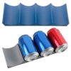 Wine Rack Plastic, 2 Pieces Bottle Rack European Style Wine Bottle Display Stacking Mat, Wine Storage Holder, for Beer, Cola and Fridge Pantry Bo