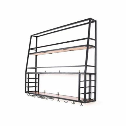 Wine rack Wine Rack Hanging Wine Rack Iron Art Goblet Holder Creative Wine Rack Cup Holder Shelf Display Stand Plug-in Wine Rack