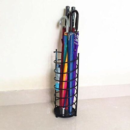FairUo Umbrella Stands,Indoor Home Hotel Restaurant Wrought Iron Umbrella Storage Rack/a