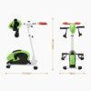 Electric Rehabilitation Exercise Bike, Motorized Leg and Arm Pedal Exerciser With LCD Monitor, Elderly Home Stroke Hemiplegia Rehabilitation Trai