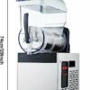 15/30/45L Commercial Ice Slush Machine, Cooling Beverage Making Machine, Cooling Slushie Juice Machine, CE/FCC/CCC/PSE (Silver 450W 15L)