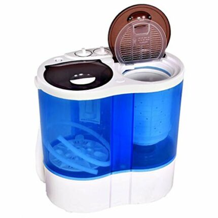 XIAOJUN Portable Compact Twin Tub Mini Washing Machine Condos Motor Homes RV's Camping Compact size Washing Machine