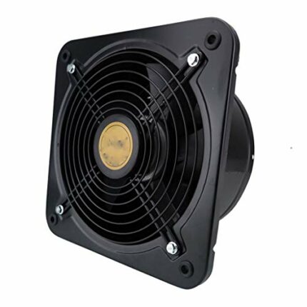maozi Exhaust Fan Ventilation Exhaust Fan Hanging Wall Mounted Low Noise Home Bathroom Kitchen Smoke Exhaust Fan Air Vent (Size : 10)