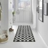 Wash + Dry Door Mat Surface: 100% Polyamide, black, 60 x 180