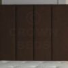 CROWNBEDSUK !EXCELLENT ALTON WALL HEADBOARD IN 2ft6,3ft,4ft,4ft6,5ft,6ft AND HEIGHT OPTIONS! (Brown, 5ft (kingsize) 44'')